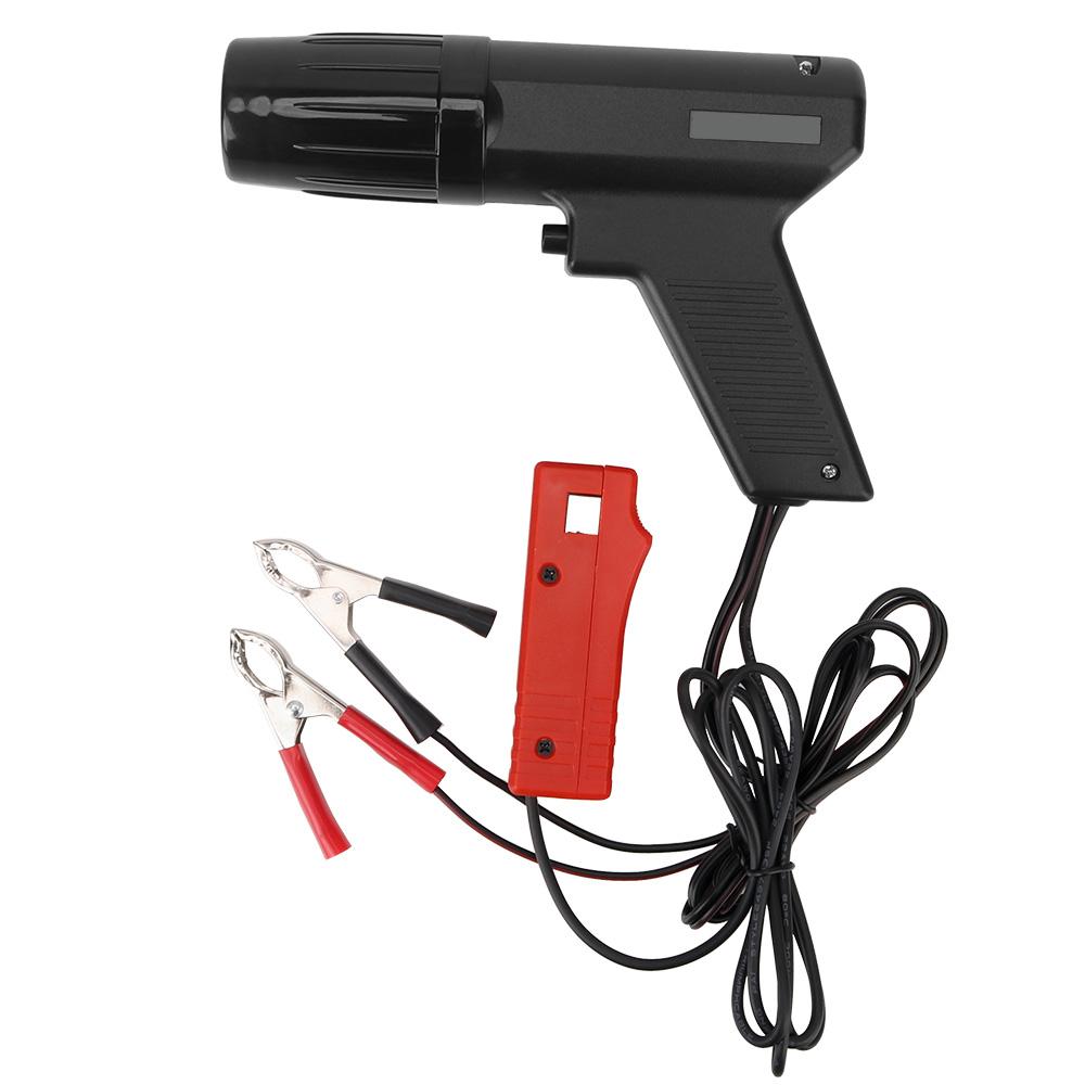 

12 В автомобильный светильник синхронизации зажигания, индуктивный бензиновый двигатель, инструмент для ремонта, автоаксессуары, мотоцикл, грузовик, внедорожный 4x4 чёрный