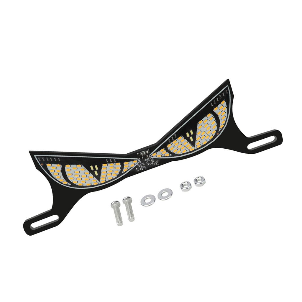Motorcycle High Efficiency Acrylic LED License Plate Screw Lights Optimized For Maximumly Brightness And Heat Resistance