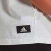 Adidas Crew Neck Pullover Large Logo Short Sleeve T-Shirt Women T-Shirts White HC6358