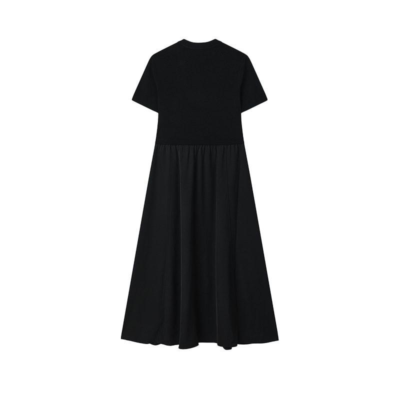 FILA Short Sleeved Dress Women's Jet Black F11W528307F-BK