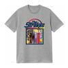 The Strokes Band Rock Tour 90s Style Colorful Print  T Shirt vintage Washed Versatile graphic Casual Soft Top For Everyday Wear