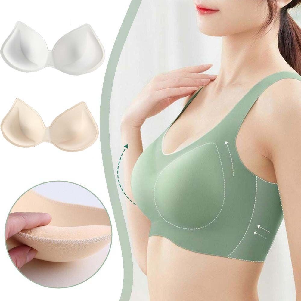 Prsní košíčky Oděvní doplňky Měkké podložky do podprsenky Zvětšovač Prsní košíčky Push Up Prsní podložky Prsní vložka
