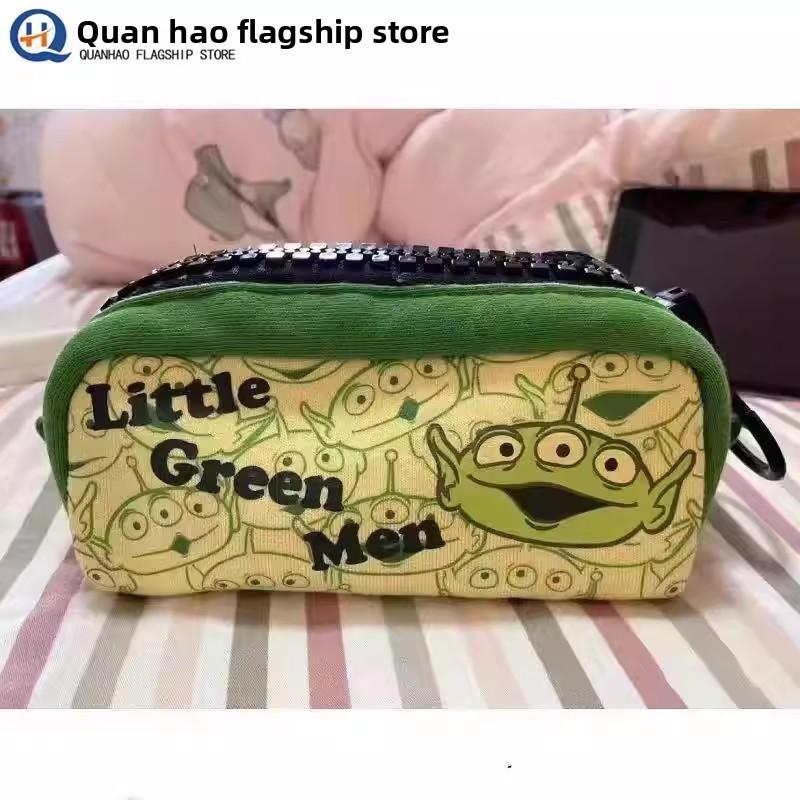 Toy Story Alien Cartoon Monster Pen Bag With Large Capacity For School And Travel Use