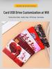 Custom Credit Card USB Drive: Creative Business Card & Corporate Gift with Logo Printing