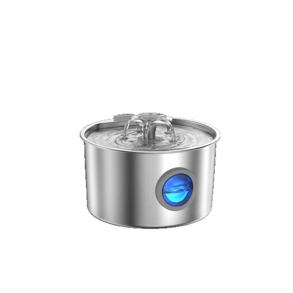 Stainless Steel 3.2L Automatic Pet Water Fountain with Filter for Cats and Dogs