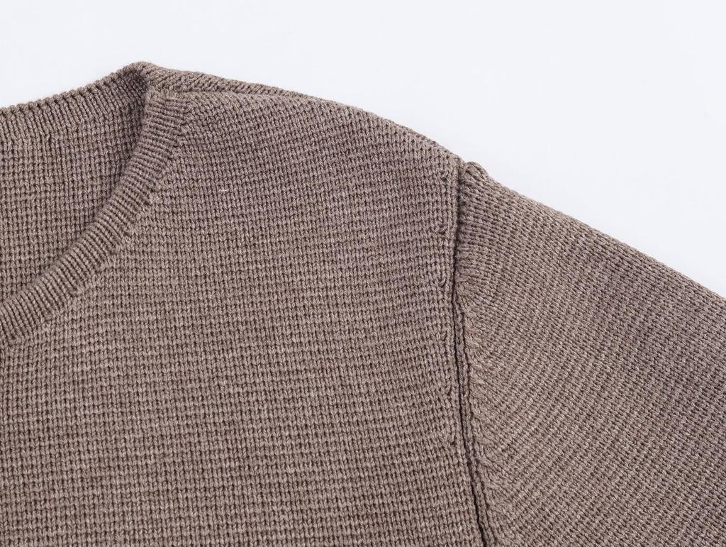 2025 Autumn European Style Women's Covered Button Knitwear