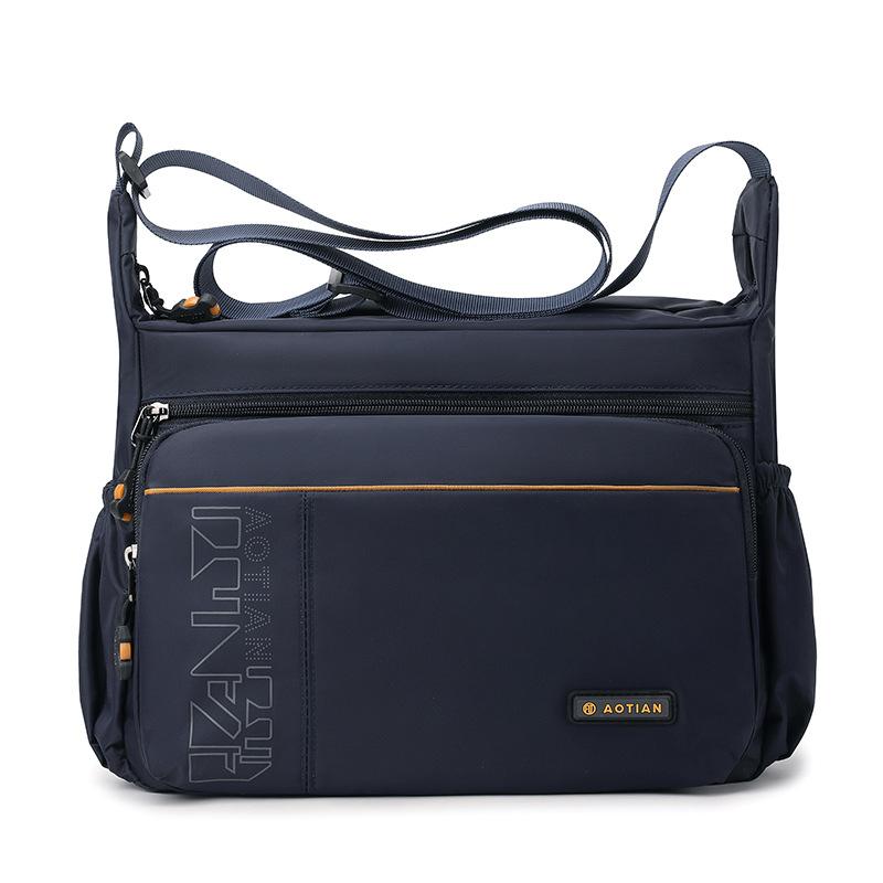 Schultertasche mit großem Fassungsvermögen Oxford-Tasche Herren Outdoor-Reise Umhängetasche