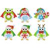 6/8Pcs Diamond Painting Magnets Refrigerator Butterfly Dog for Fridge Whiteboards Car Mailbox Decor for Adults Kids Beginners
