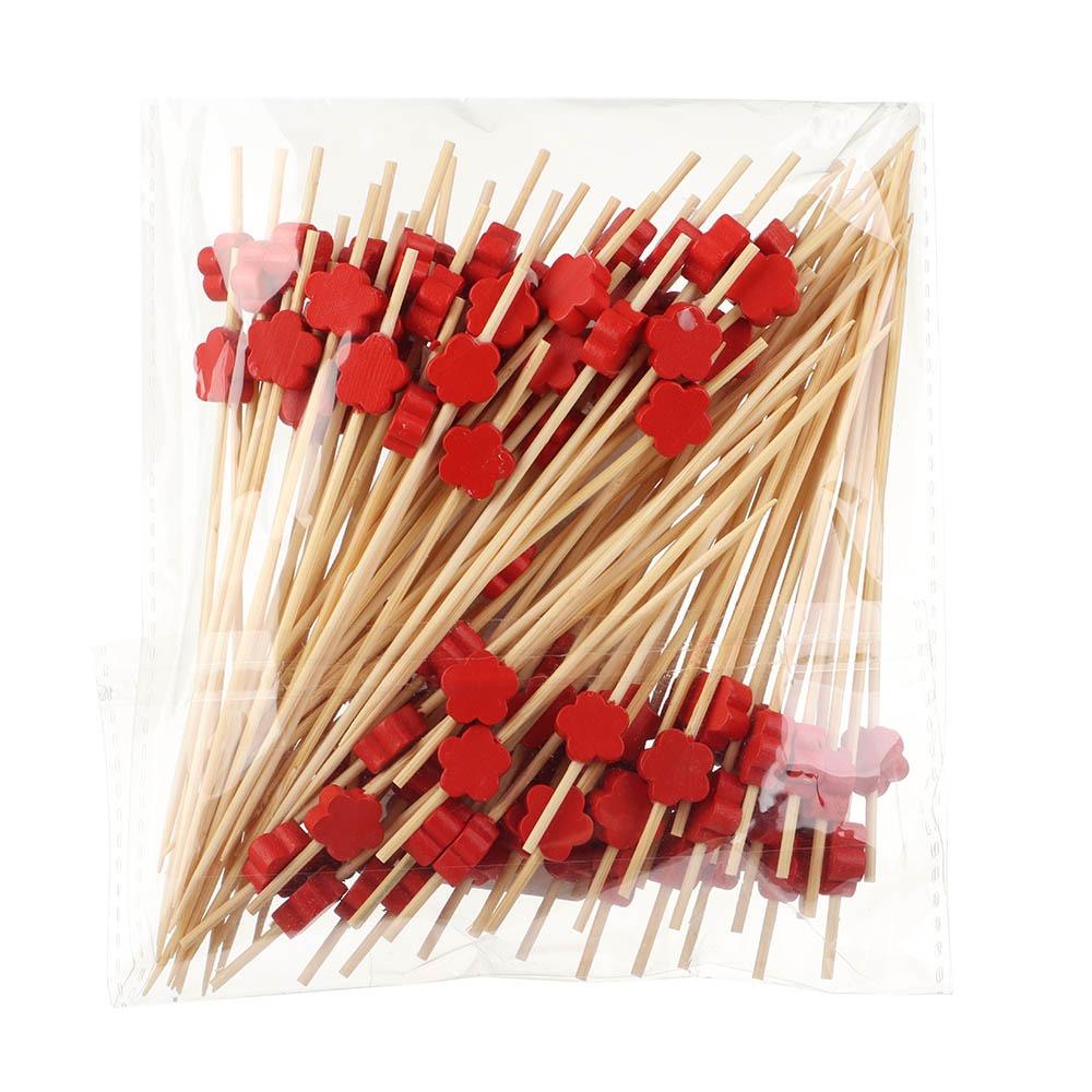 Picnic Party Supplies Cocktail Fork Wooden Dessert Salad Stick Cocktail Pick  Food Cupcake Fruit
