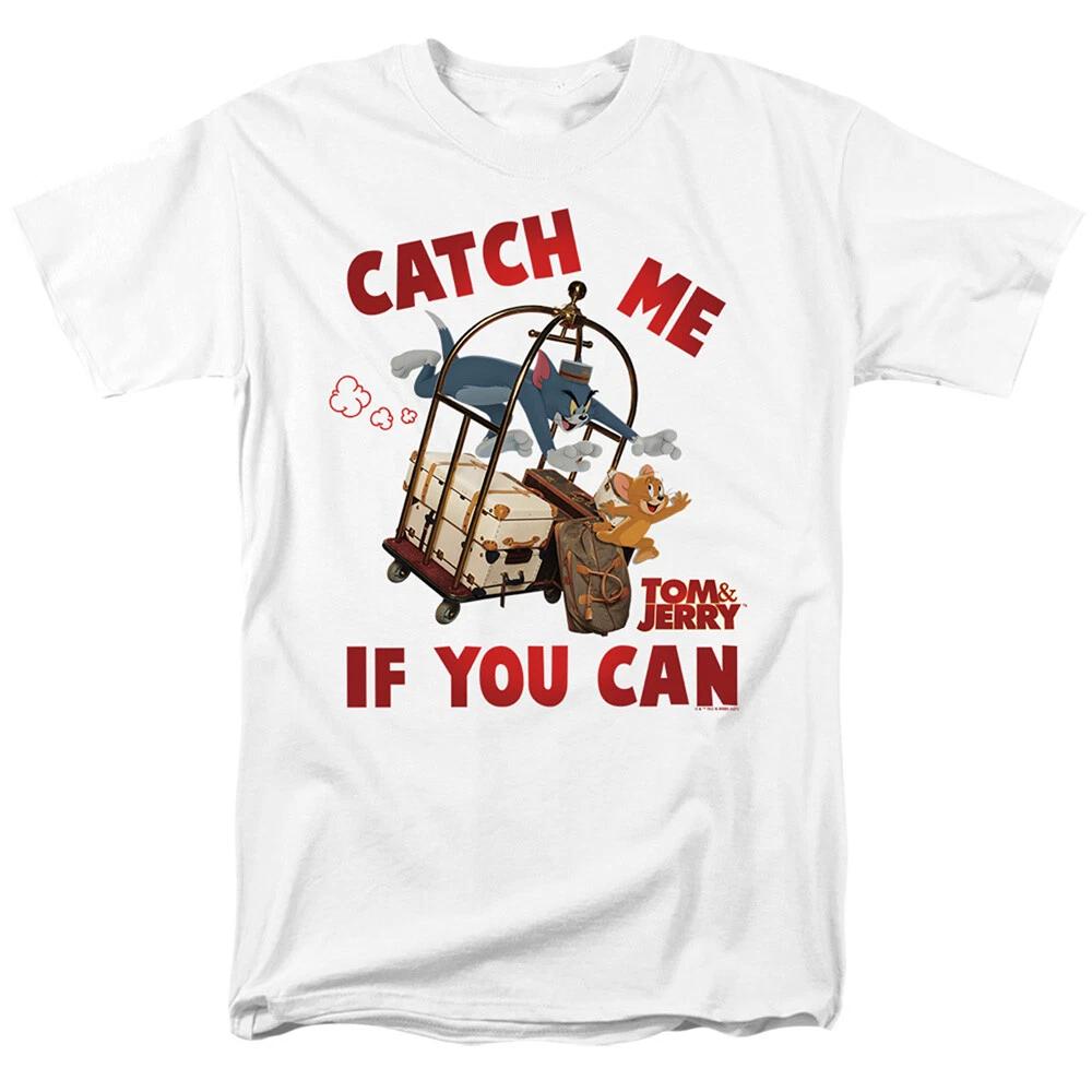 Tom And Jerry  Catch Me If You Can  T-Shirt - to 5X 3XL