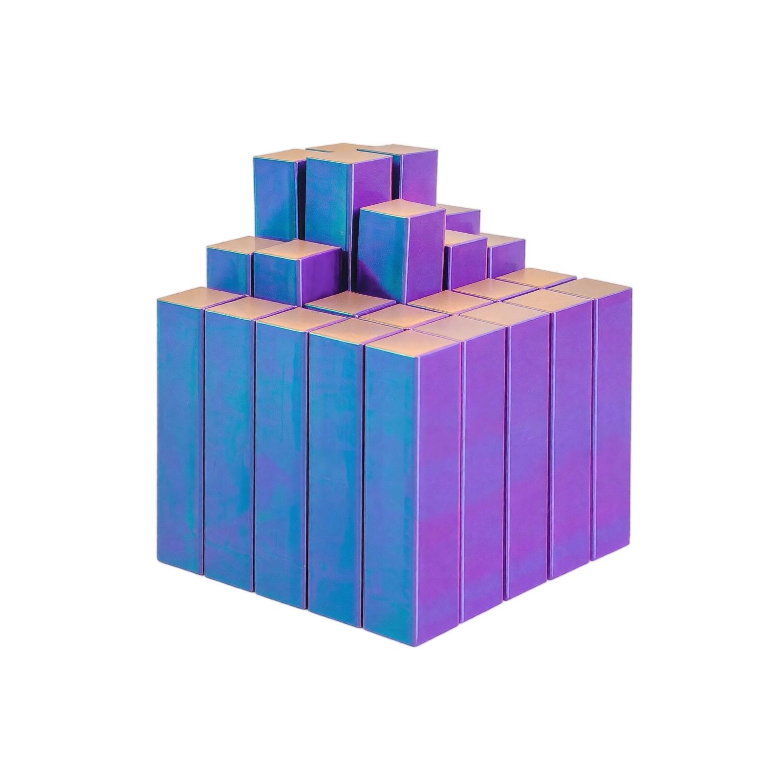 3D Printed Expanding Toy Stress Puzzle Square Decompression Toy One Size