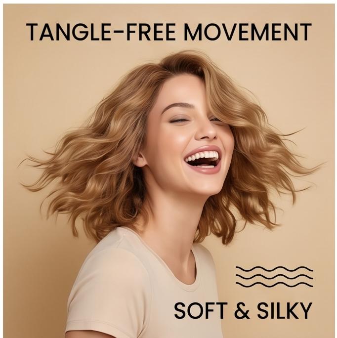 Kurze Damen-Perücke mit Wasserwellen-Locken, Braun gefärbtes hitzebeständiges Kunsthaar mit atmungsaktiver Kappe für den täglichen Gebrauch & Party-Anlässe