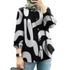 Women's Muslim Floral Puff Sleeve Shirt - New Fashion Arrival