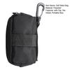 Mini Golf Waist Bag with Clip, Golf Ball Storage Pouch with Tee Holder, Golf Accessory Zipper Bag, Men Women Golfer Gift