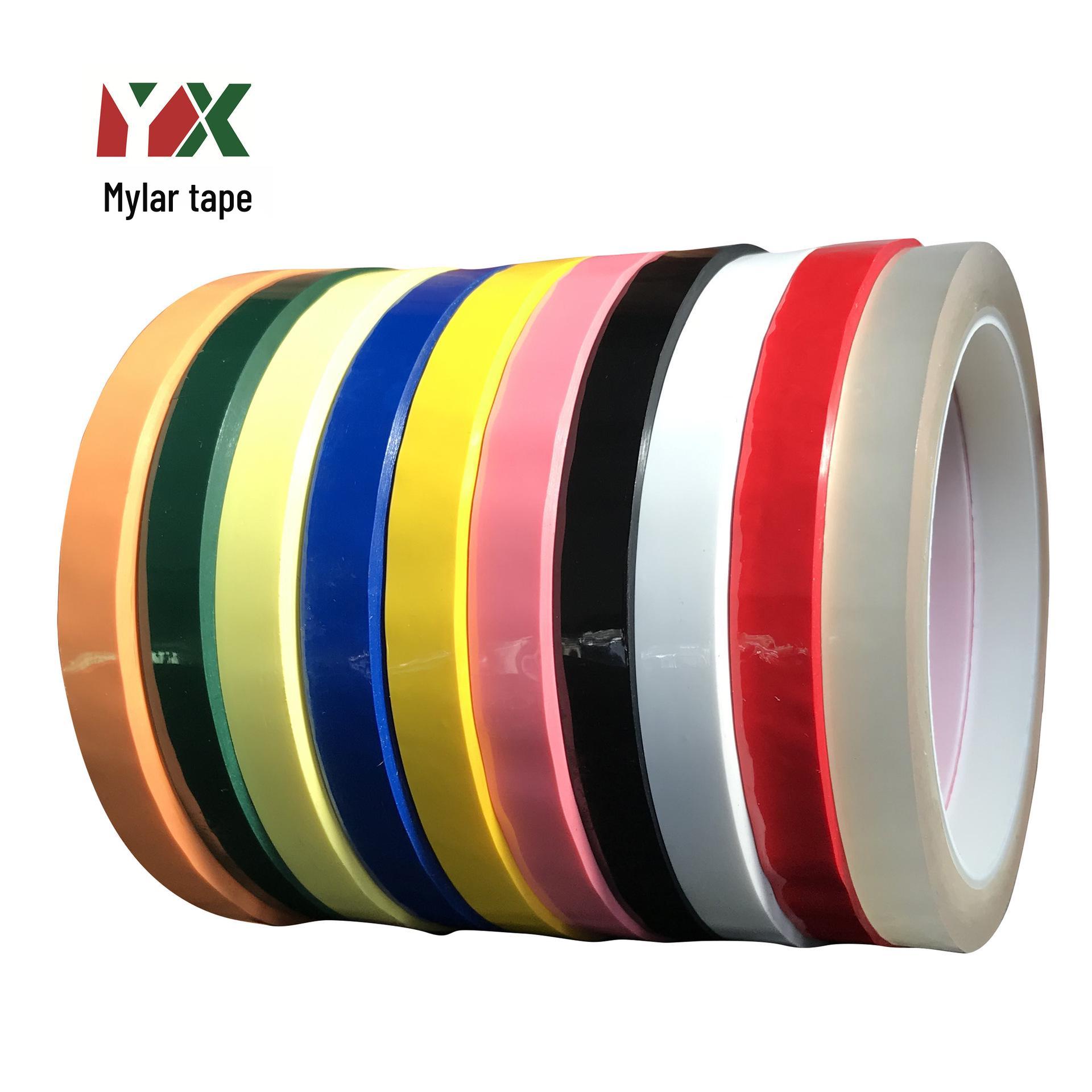 5S Desktop Positioning & Insulation Colored Mylar Marking Tape Pink; 3mm