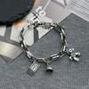 Retro versatile immediately rich bracelet old high-end niche design pony unisex light luxury bracelet jewelry