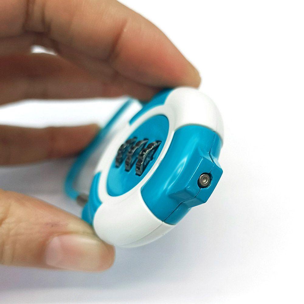 Mini-Zinklegierung, niedliches Cartoon-Passwortschloss, Zahlenschloss, Outdoor-Reisegepäckschloss, Draht-Passwort-Vorhängeschlösser