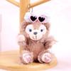 Cute Shelliemay Sitting Position Sunglasses Plush Toy Doll Pendant Keychain For Bag Decoration And Collectors Gift