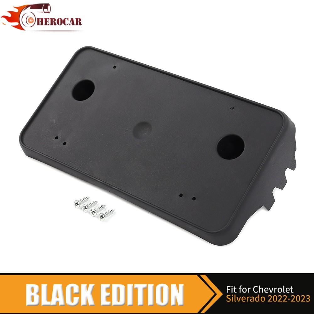 Car Front License Plate Frame Holder Bracket Mount For Chevy Silverado