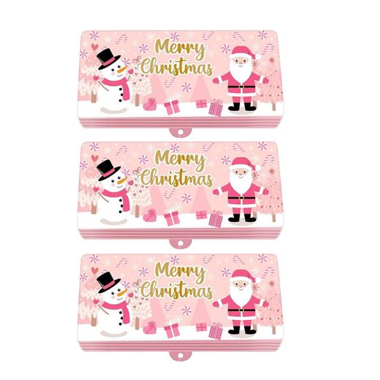 2026 Christmas Cash Gift Envelope 10-Slot Surprise Holder Festive Card Cash Wallet Personalized Gifts Fancy Red Tassel for Family Friends