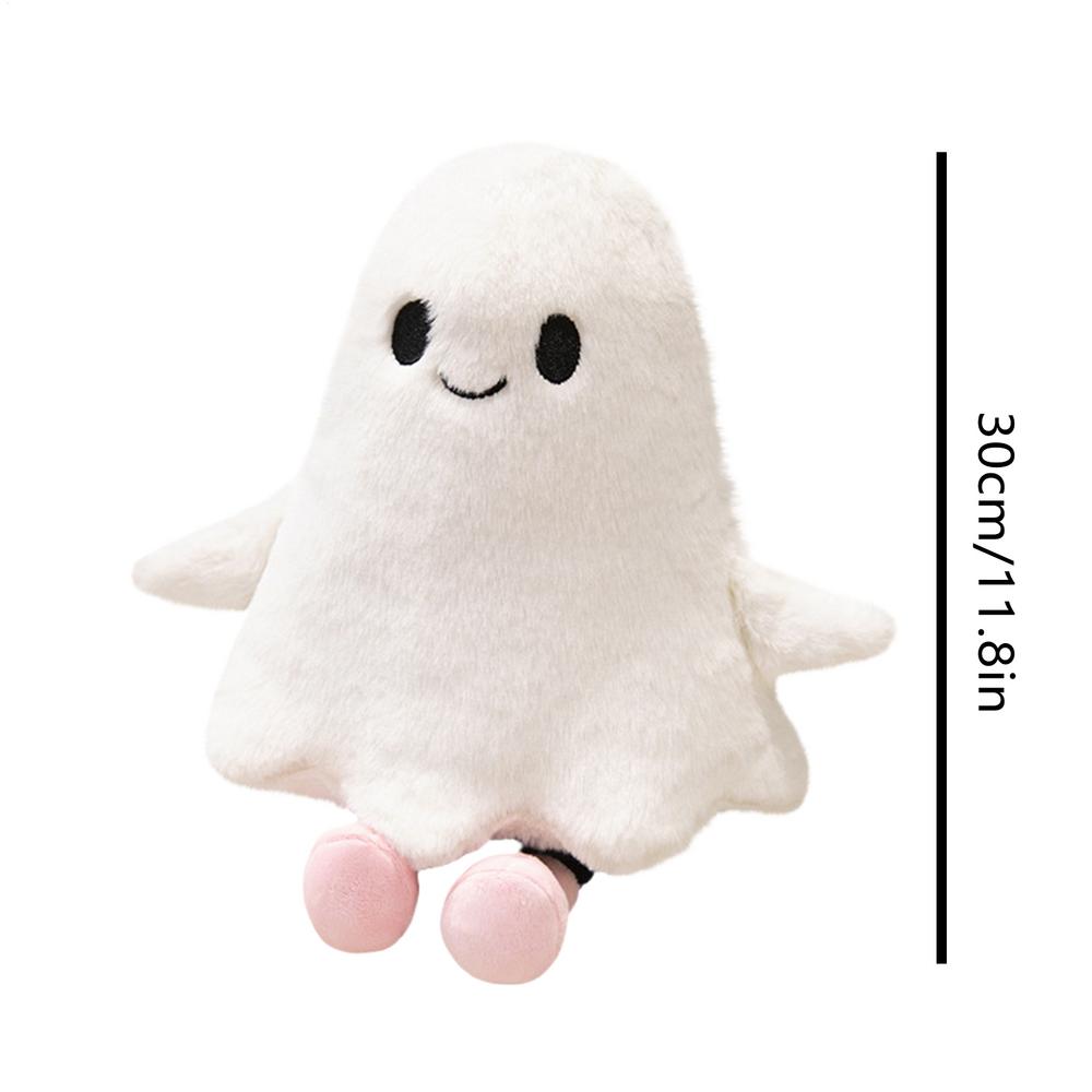 Ghost Figure Halloween Ghost Pillow Toy Figure Decorations Doll Scary Halloween Ghost Plush Doll Funny cute Children's Gifts