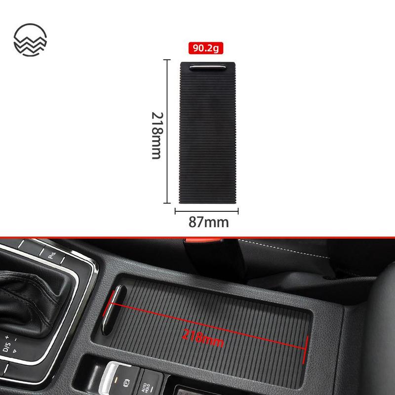 For Volkswagen Golf 7 Center Armrest Box Cover Plate Sagitar Cup Holder Pull Curtain Scirocco Glove Box Sliding Cover