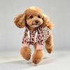 Pet Dog Hoodie Winter Warm Sweater Small Medium Large Dogs Leopard Print Casual Pullover