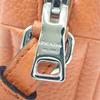 PRADA  1BH192 Shoulder Bag Orange leather Women