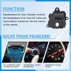 HVAC Blend Door Actuator Compatible With Chevy Equinox 2013-2017, GMC Terrain 2013 2014 2015 2016 2017, Heater Air Vent Actuator, 604-180, 604180,
