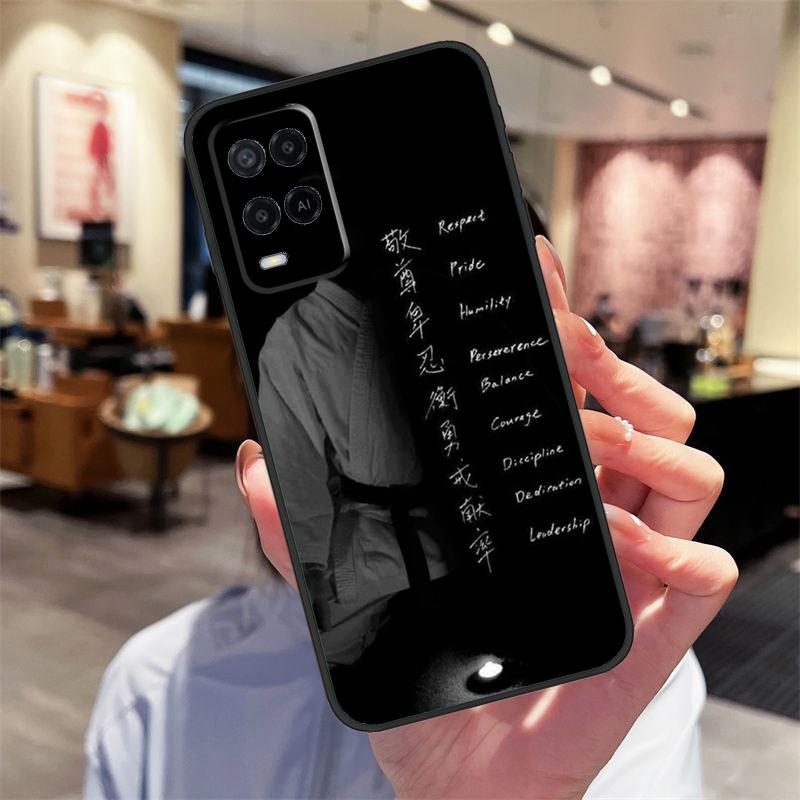 Kung Fu Karate Taekwondo Martial Case For Oppo A94 A54 A40 A60 A80 A98 A78 A18 A38 A58 A16 A76 A96 A17 A77 A74 A57S A15 Cover