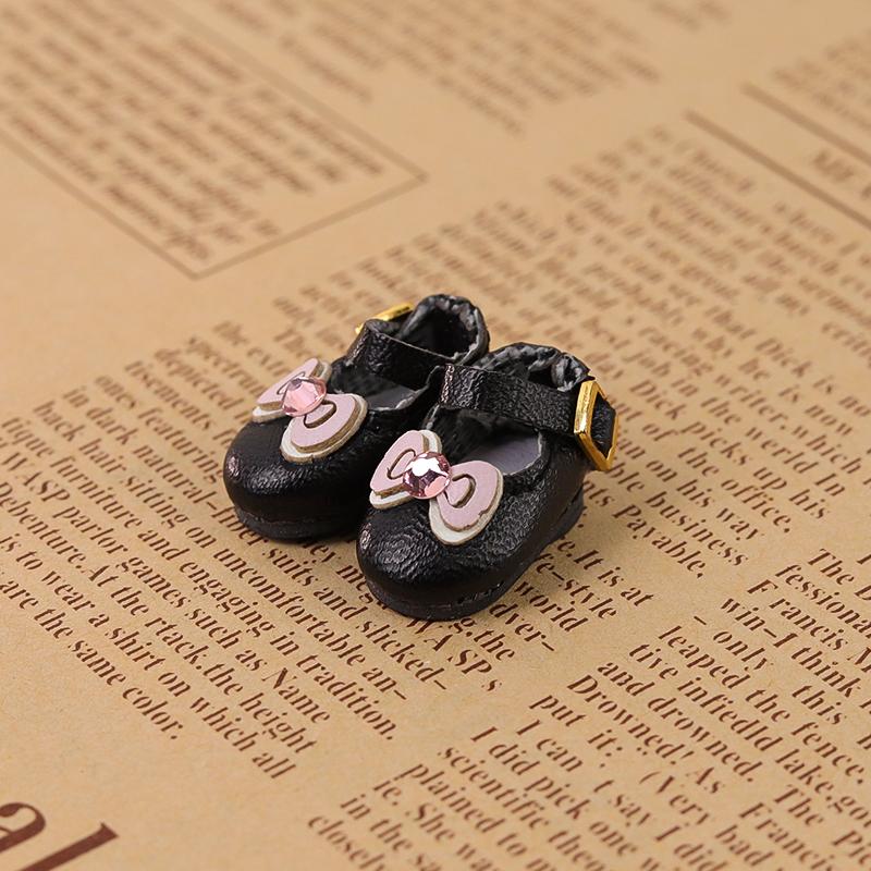 Perfect 1 Pair of OB11 Doll Uniform Cat Shoes OB11 Accessories 1/12 Bjd Doll Shoes Decoration Detachable Doll PVC Material Two Colors