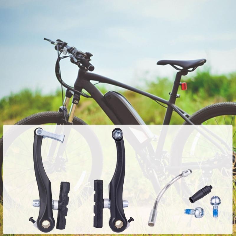 Conjunto de Pinças V-Brake Bicicletas Puxada Linear Conjunto de Pinças V-Brake Bicicletas Pastilha de Freio