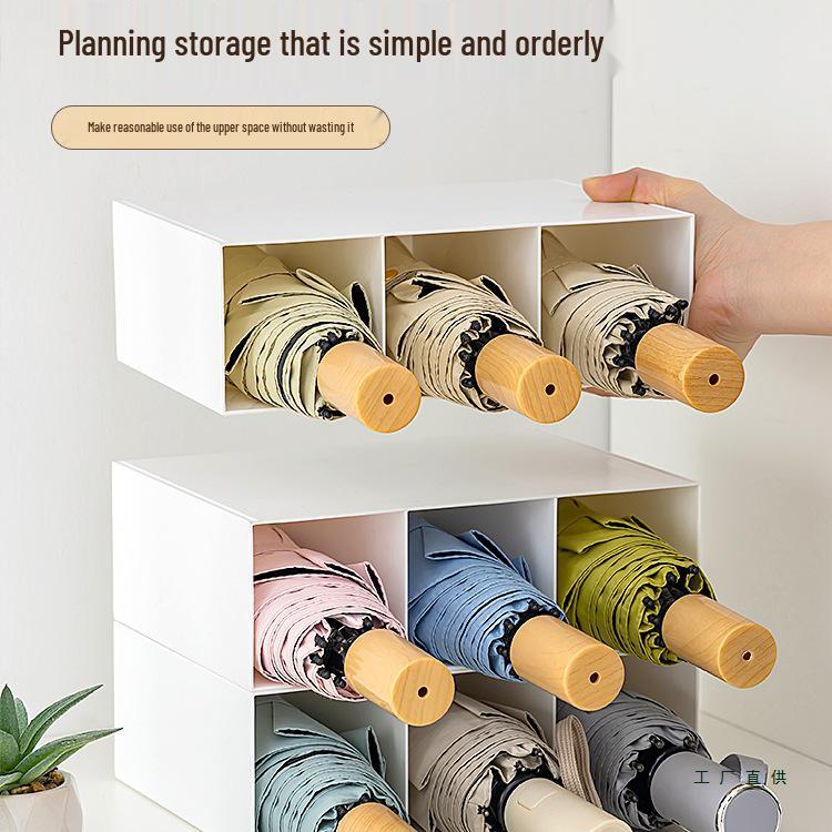 Wall-Mounted Umbrella Storage Rack and Stand