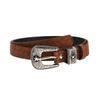 Trendy Faux Leather Belt With Exquisite Embossed Pattern Novelty Needle Buckle 13072.3cm