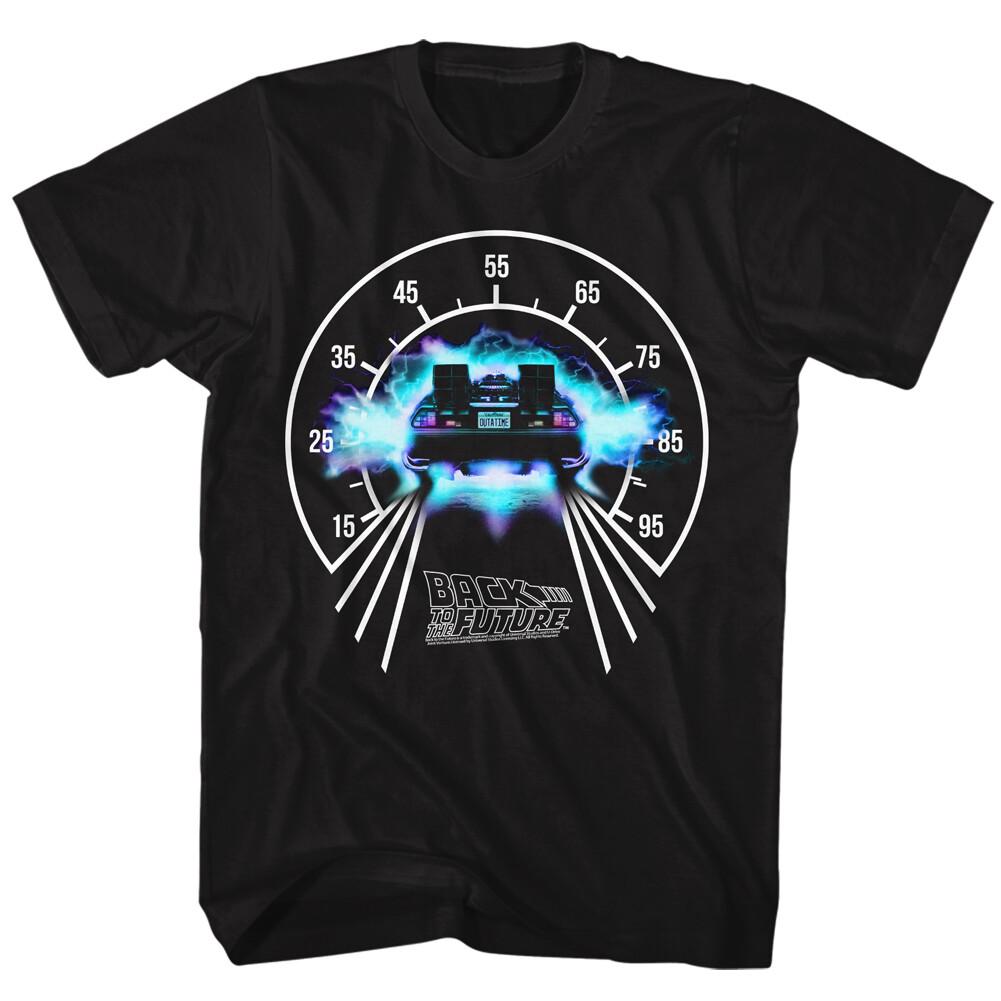 Back To The Future Speedometer 88 MPH DeLorean Men T Shirt M