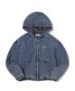 Kirsh Pigment Dyed Hooded Jacket [Blue]