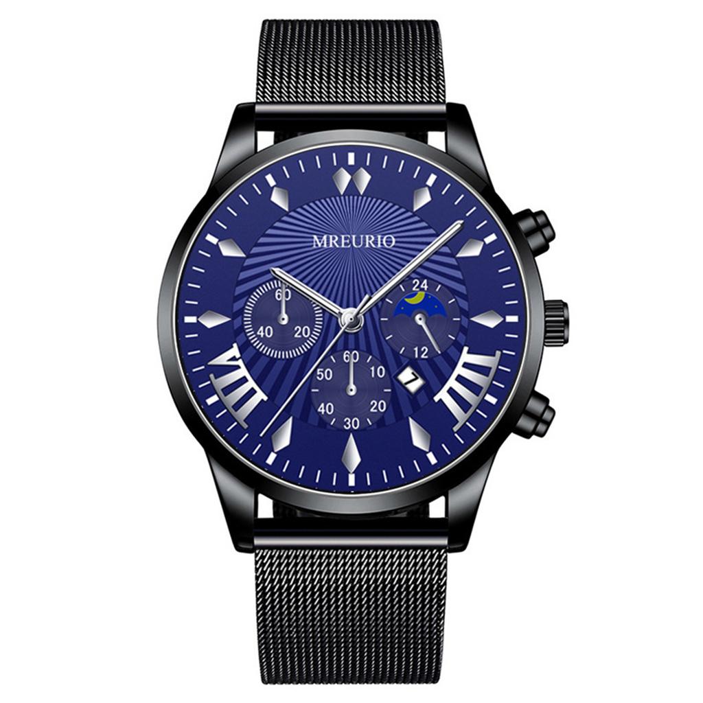 Men's Luminous Running Alarm Clock Watch