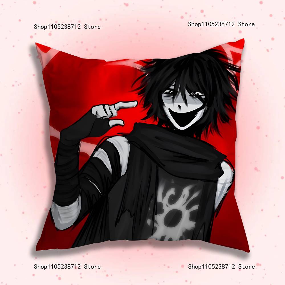 Federa per cuscino anime in acrilico TwoTime Forsaken Federa antipolvere Cerniera invisibile Peluche corto setoso Copricuscino per divano