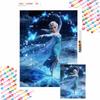 Diamond Painting Kit 5D Full Round Diamond DIY Crafts Home Decoration Creative Gift Elsa Ice Butterflies Magic