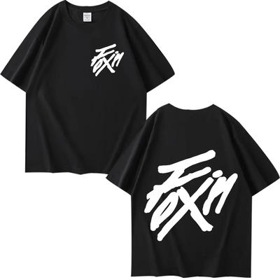 2026 Lato Gorący Produkt Drukowana Bawełniana Koszulka Modny Trend Unisex Luźny Codzienny Wygodny Top