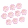 10Pcs Gender Reveal Button Pins Tinplate Baby Shower Party Favors Decoration Supplies