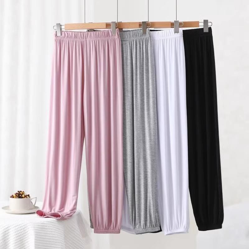 Modal Lantern Pants for Women, Spring and Summer Thin Loose Casual Sports Pants, Jogger Pants, Yoga and Dance Practice Pants