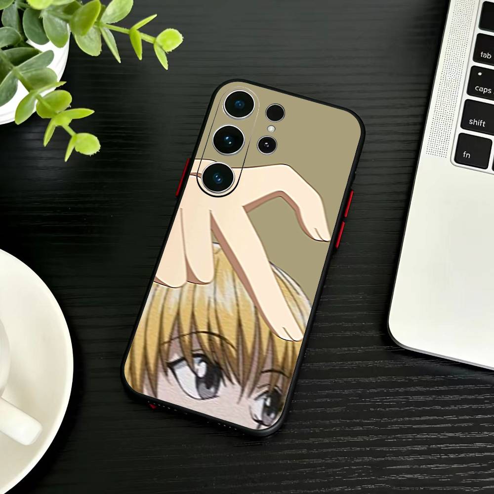 S-Killua Zoldyck H-Hunter X Hunter Phone Case For Samsung S26,S25,S24,S23,S22,S21,S20,Plus,Fe,Lite,Others Black Cover