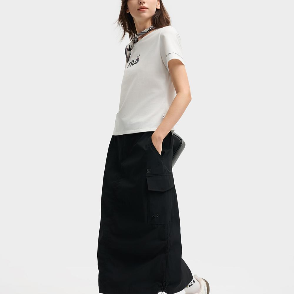 New FILA HERITAGE Regular T Shirt Women's F51W538101F-WT