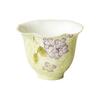 Hand-painted Hydrangea Tea Cup Household Ceramic Kung Fu Tea Set Chinese Master Cup Coaster Teaware Drinkware Kitchen Supplies