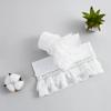 New Fake Flare Sleeves Women Lace Floral Pleated Fake Cuff Ruffles Wrist Warmer Solid Color Detachable Fake Sleeves