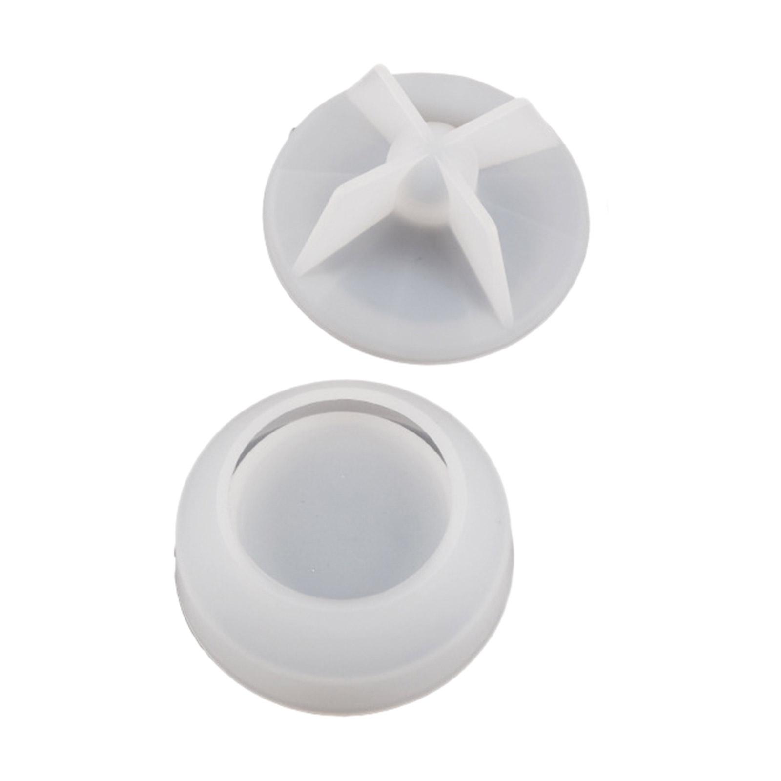 

Форма из эпоксидной смолы, формы для шкатулки для украшений, круглые формы для контейнера для хранения, силиконовый материал, подарок для любителя DIY-поделок S