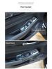 Teana Steering Wheel and Console Peach Wood & Carbon Fiber Interior Stickers