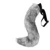 2023 Handmade Cute Fox & Cat Tail Cosplay Suit with Straps - Japanese Cat Girl Accessory