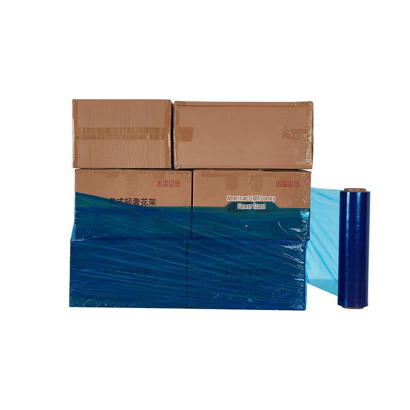 Blue PE Stretch Wrapping Film